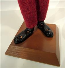 Vtg Simpich Latern Man Christmas Caroler 1989-Very Good Condion-See Photo Detais